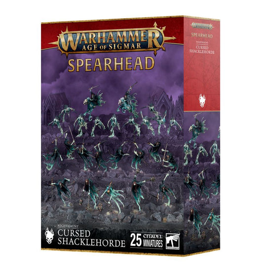AOS - Nighthaunt, Cursed Shacklehorde Spearhead
