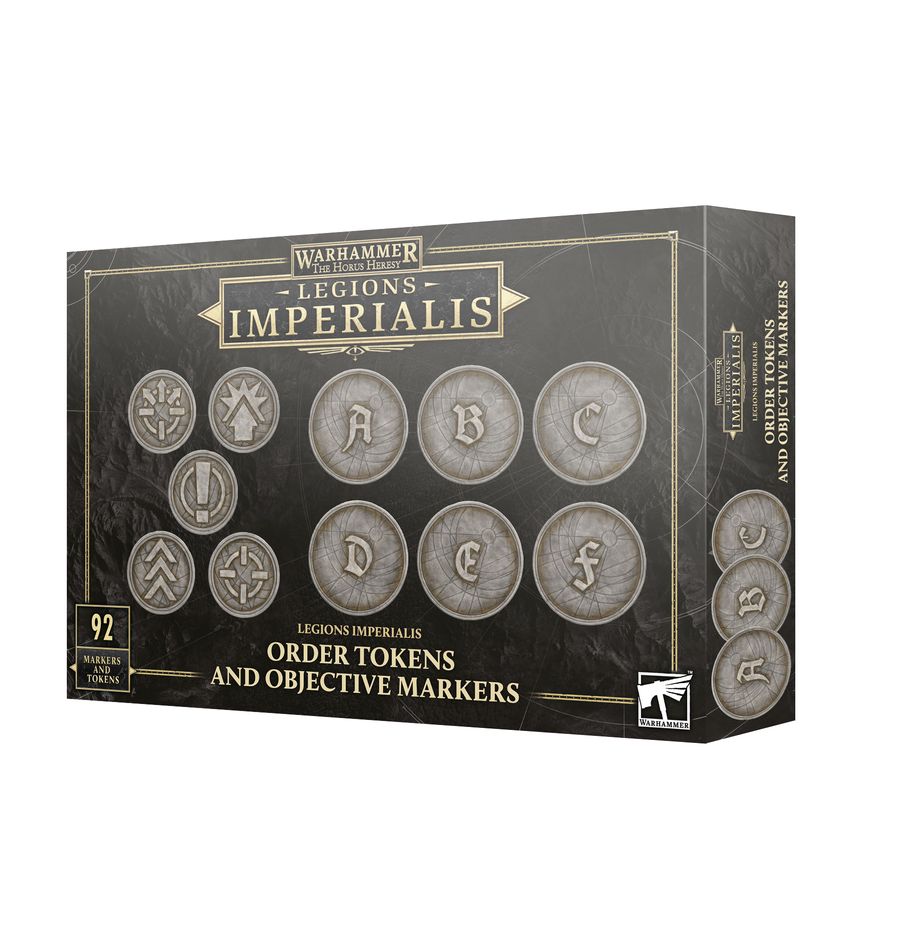 Horus Heresy - Legions Imperialis, Order Tokens and Objective Markers