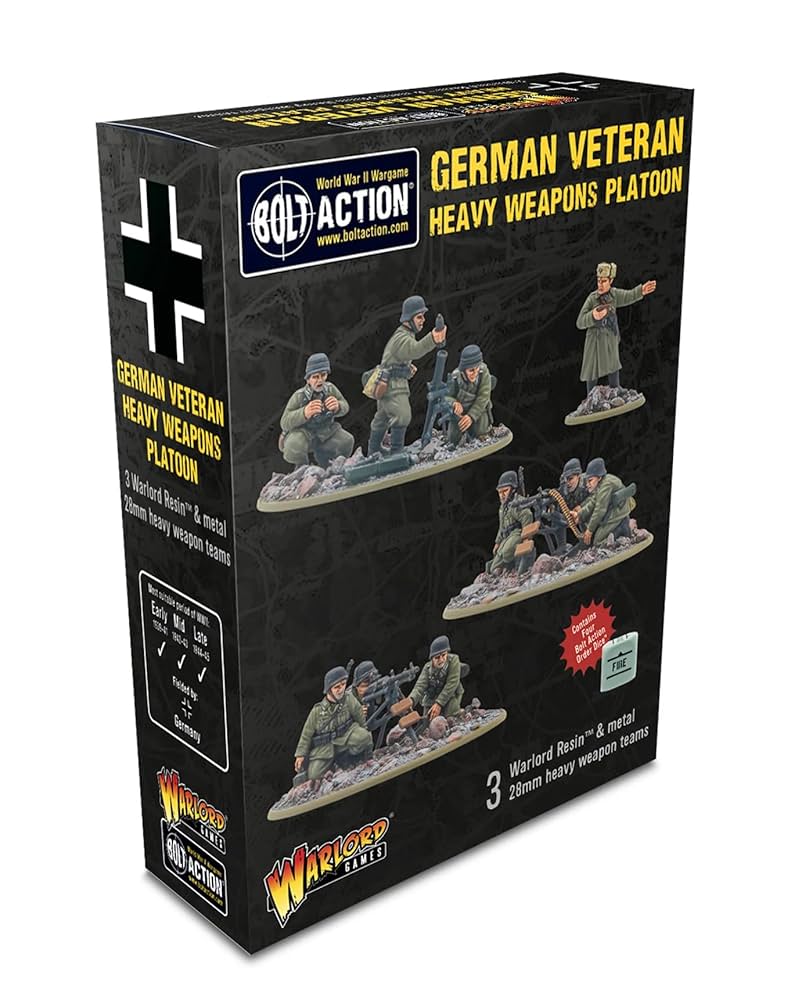 Bolt Action: German Veterans Heavy Weapons Platoon