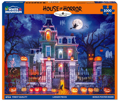 White Mountain Puzzles - House of Horror