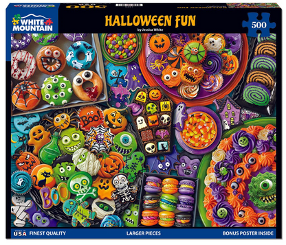 White Mountain Puzzles - Halloween Fun