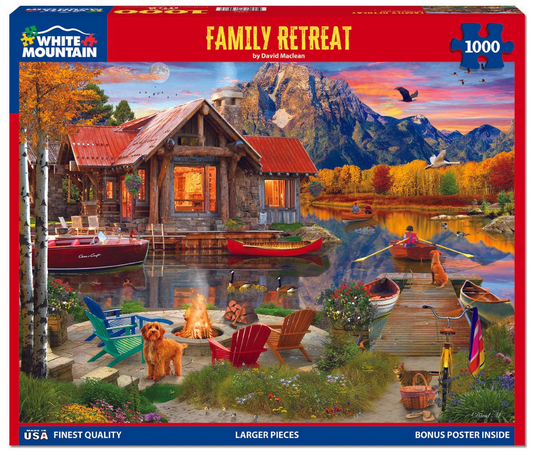 White Mountain Puzzles - Family Retreat