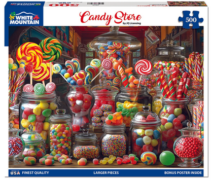 White Mountain Puzzles - Candy Store