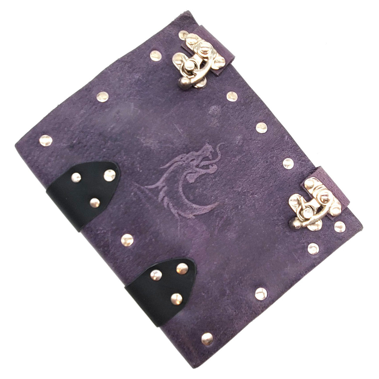 Old School Dice: Adventure Journal 7x5 - Purple Leather