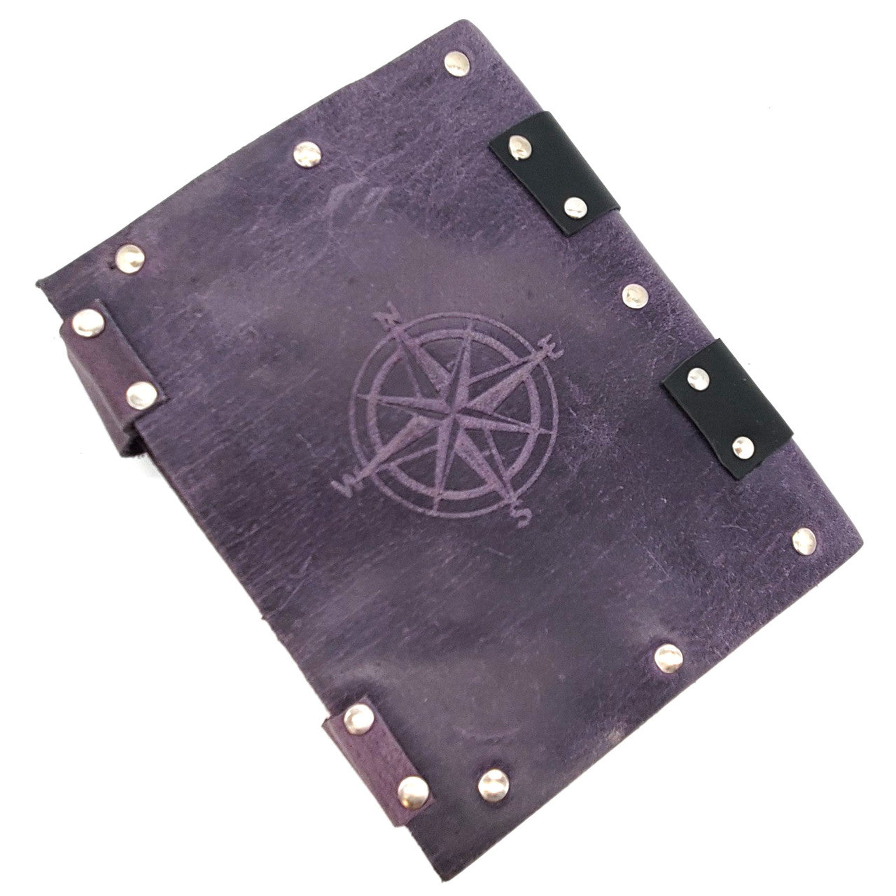 Old School Dice: Adventure Journal 7x5 - Purple Leather