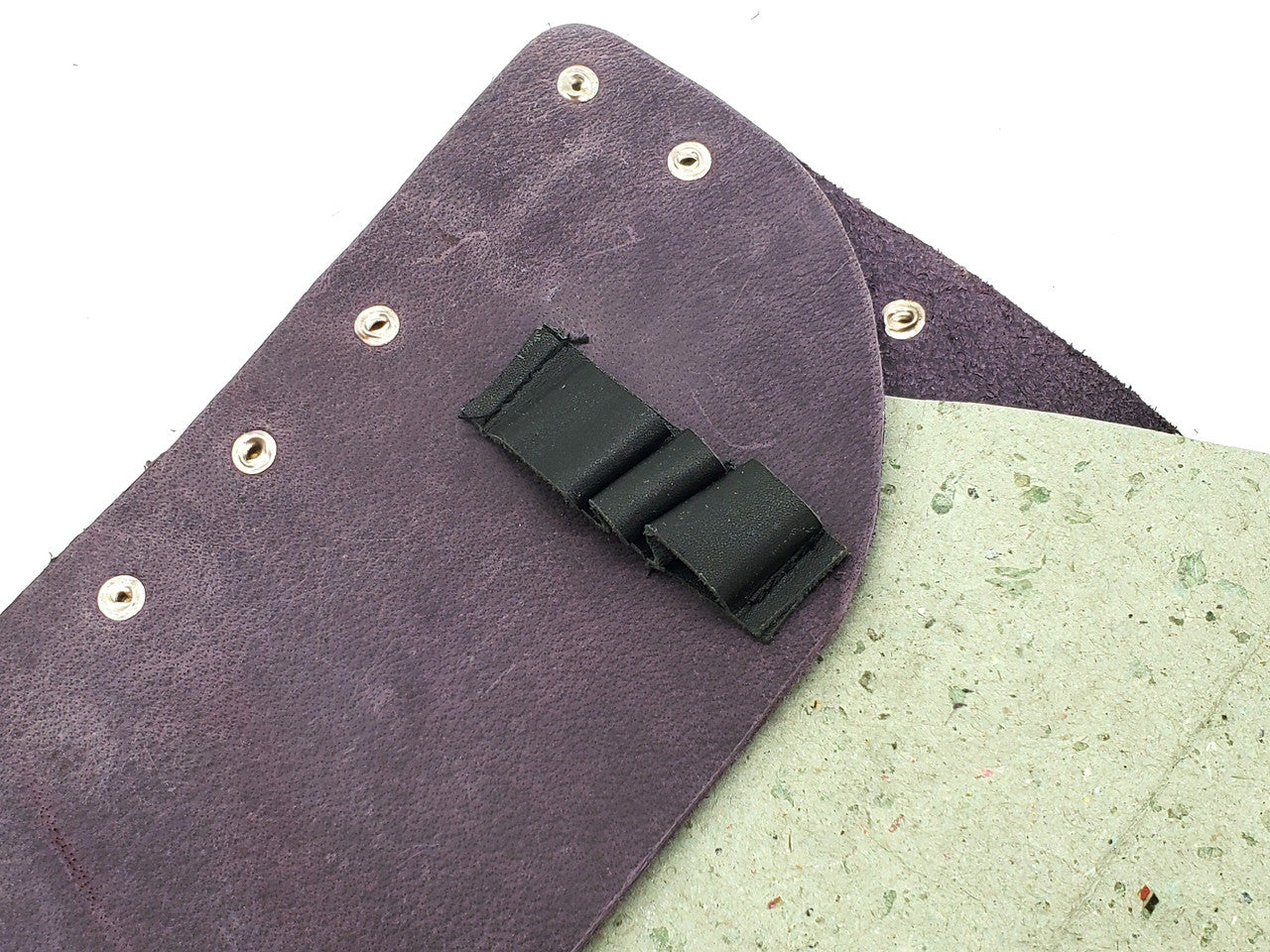 Old School Dice: Adventure Journal 7x5 - Purple Leather