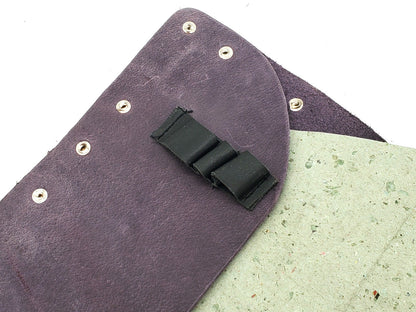 Old School Dice: Adventure Journal 7x5 - Purple Leather