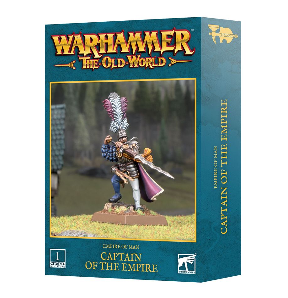 Warhammer The Old World - Empire Of Man Captain of the Empire