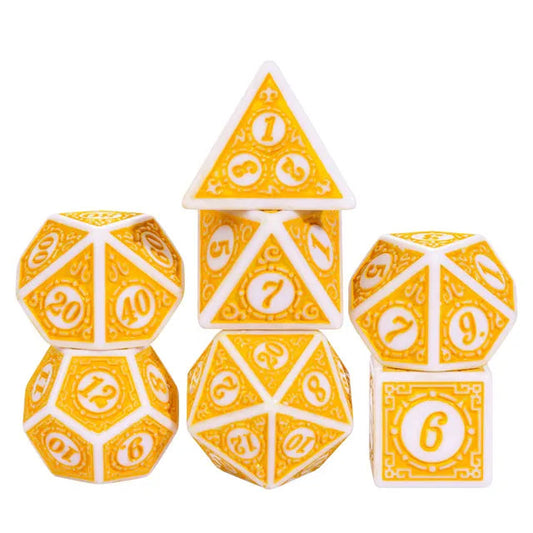 Foam Brain - Motif: Rising Sun RPG Dice Set