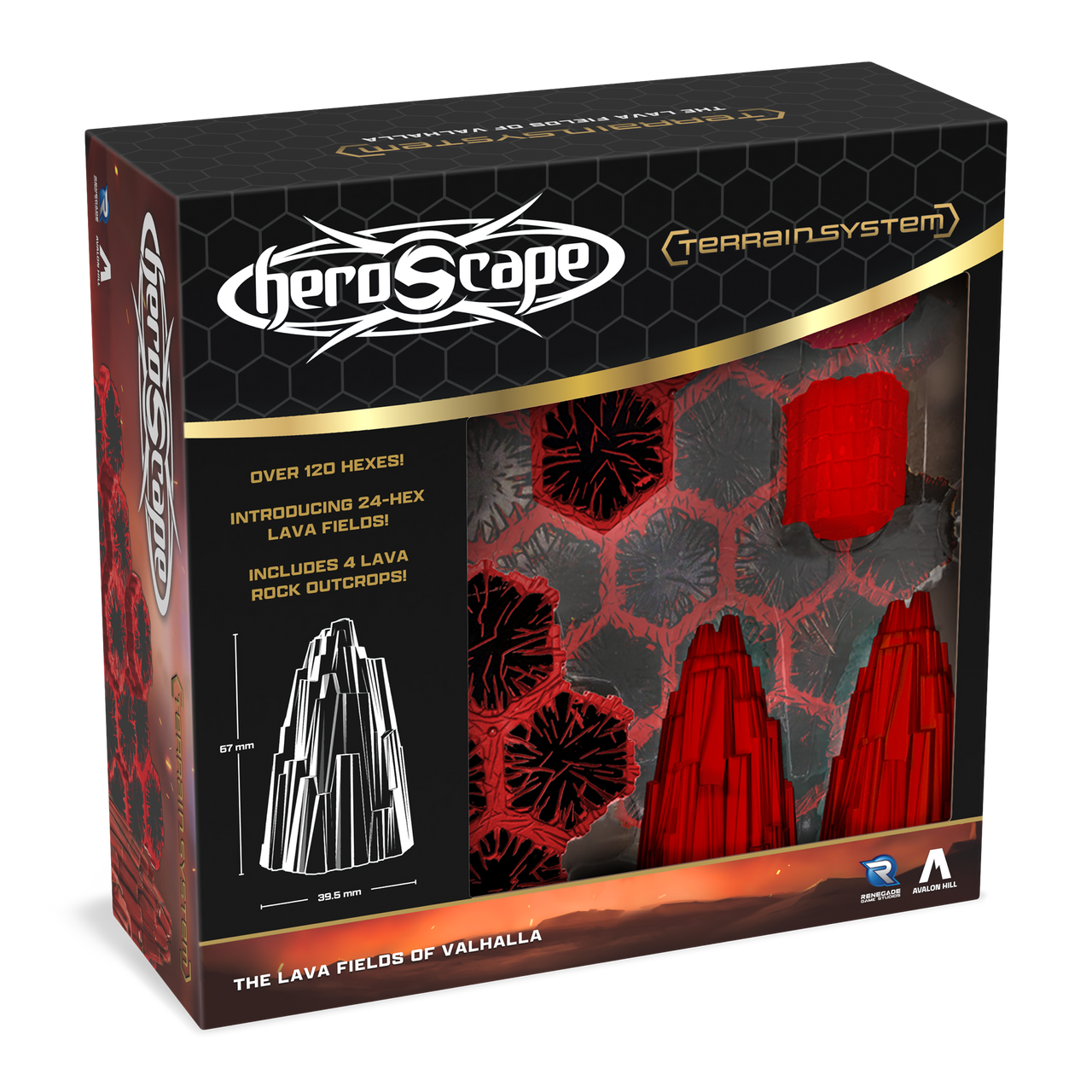 Heroscape: Lava Fields of Valhalla Terrain Expansion