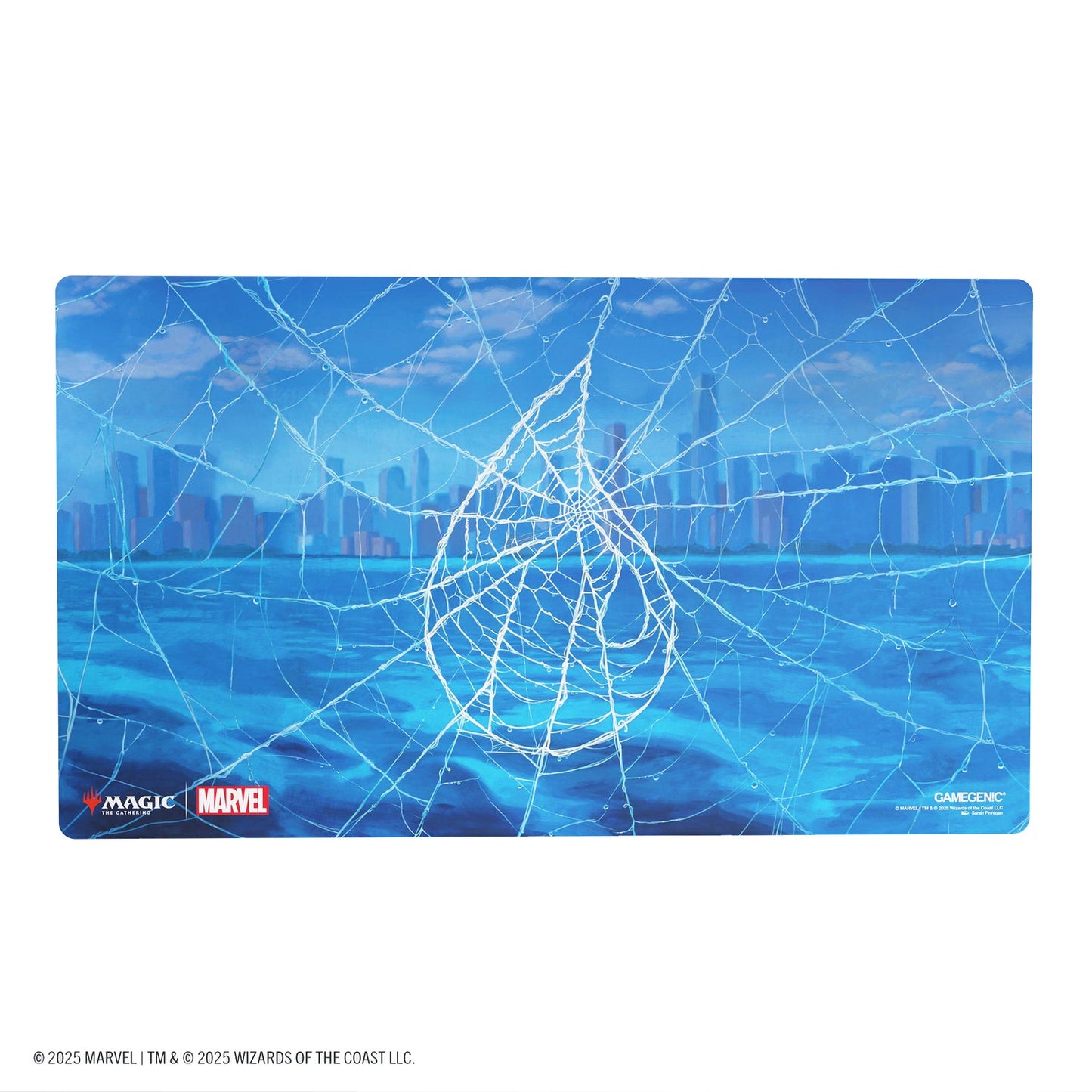 Magic: The Gathering | Marvel's Spider-Man Shiny Playmat - Spider-Man Island