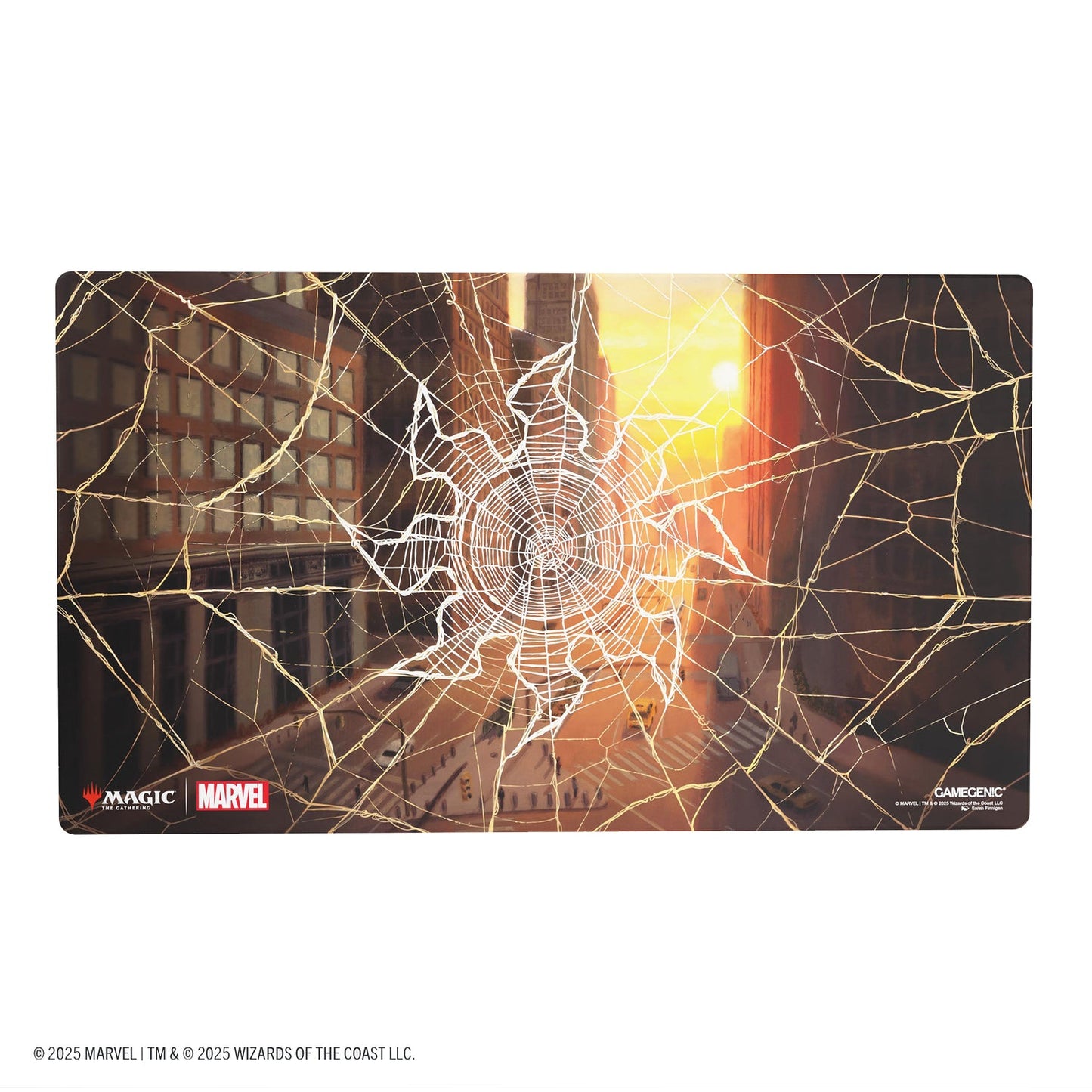 Magic: The Gathering | Marvel's Spider-Man Shiny Playmat - Spider-Man Plains