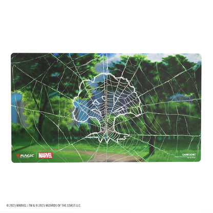 Magic: The Gathering | Marvel's Spider-Man Shiny Playmat - Spider-Man Forest