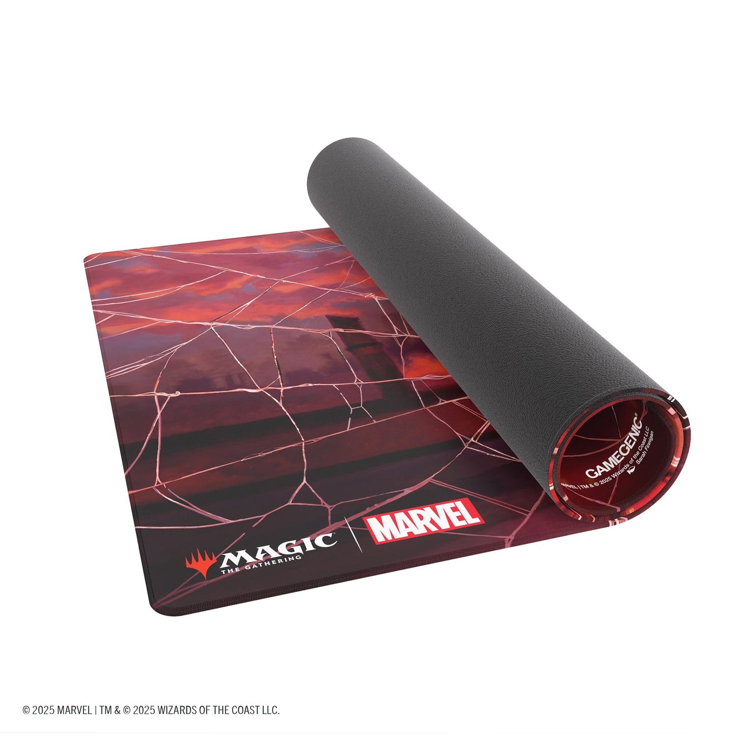 Magic: The Gathering | Marvel's Spider-Man Shiny Playmat - Spider-Man Mountain