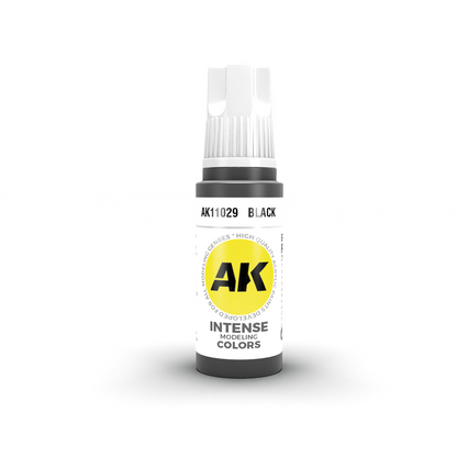 AK Interactive 3G Acrylic Paint: Black - Intense