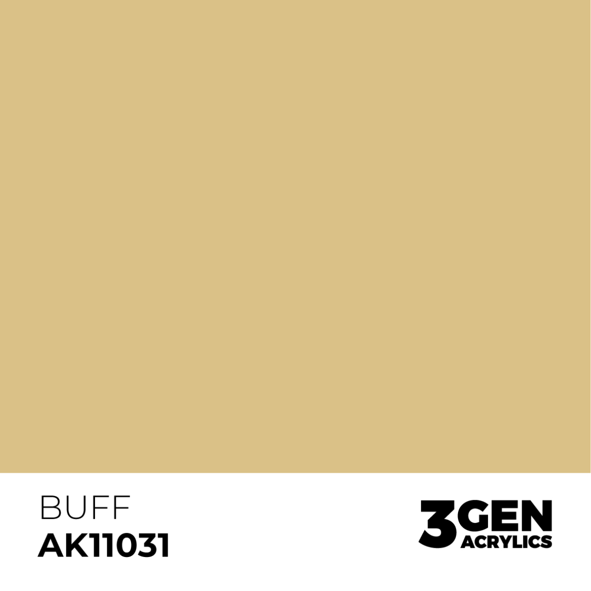 AK Interactive 3G Acrylic Paint: Buff - Standard
