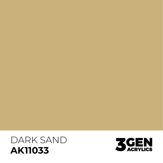 AK Interactive 3G Acrylic Paint: Dark Sand - Standard