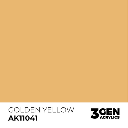 AK Interactive 3G Acrylic Paint: Golden Yellow - Standard