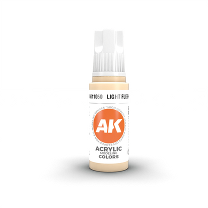 AK Interactive 3G Acrylic Paint: Light Flesh - Standard