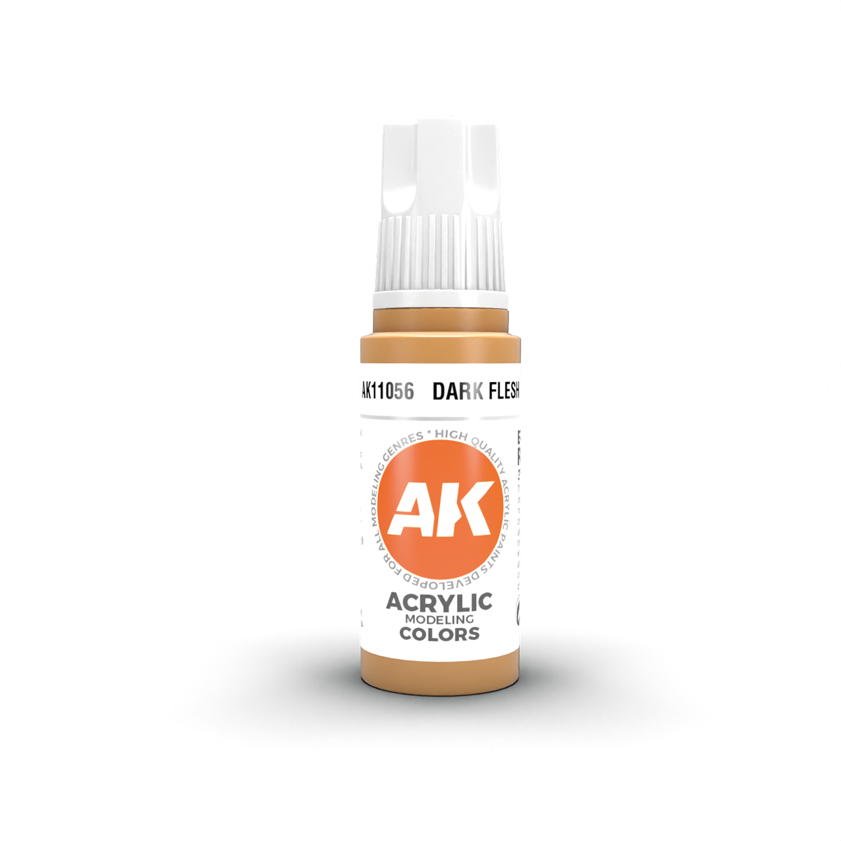 AK Interactive 3G Acrylic Paint: Dark Flesh- Standard