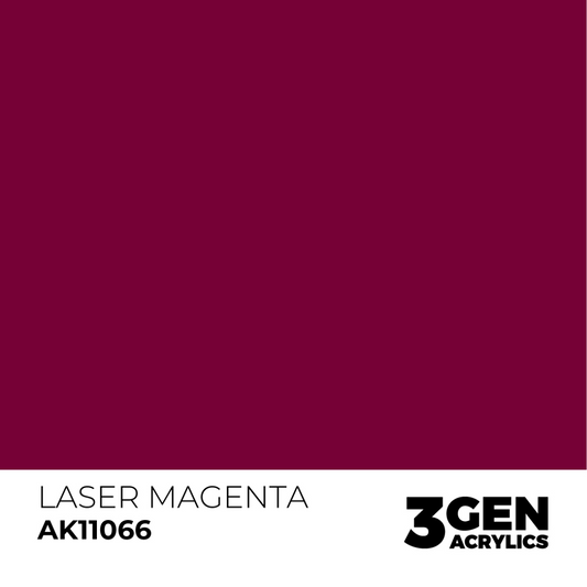 AK Interactive 3G Acrylic Paint: Laser Magenta - Standard