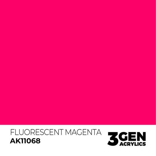 AK Interactive 3G Acrylic Paint: Fluorescent Magenta - Standard