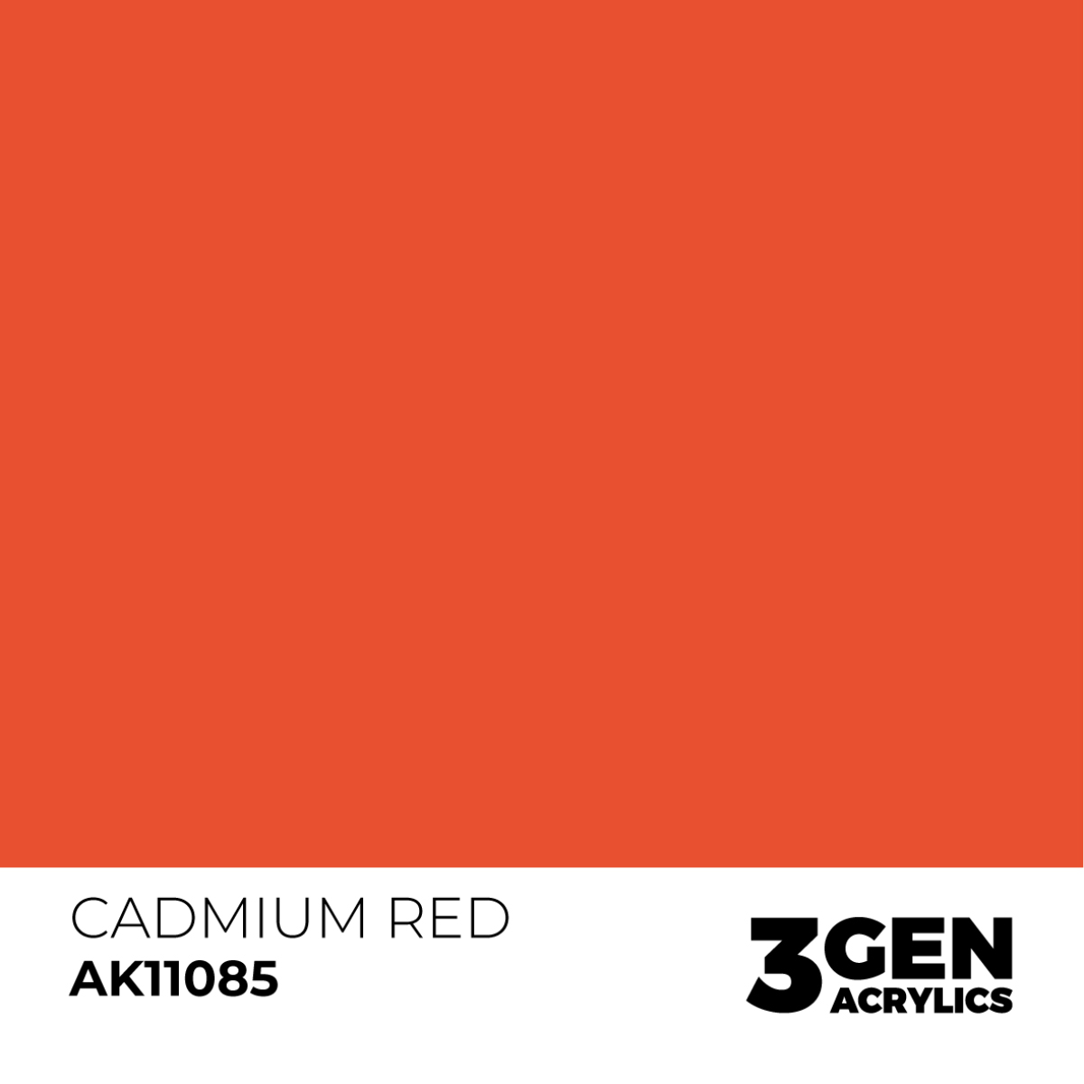 AK Interactive 3G Acrylic Paint: Cadmium Red - Standard