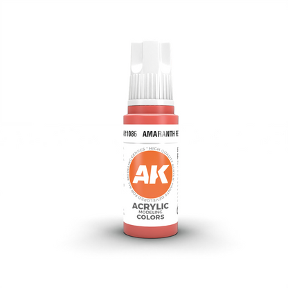 AK Interactive 3G Acrylic Paint: Amaranth Red - Standard
