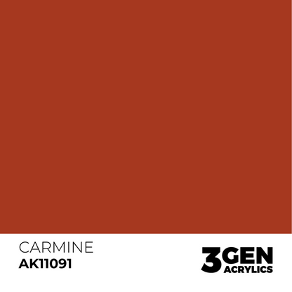 AK Interactive 3G Acrylic Paint: Carmine - Standard