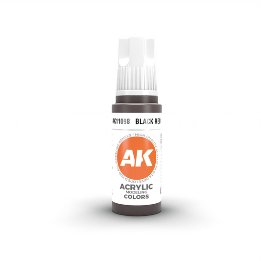 AK Interactive 3G Acrylic Paint: Black Red - Standard