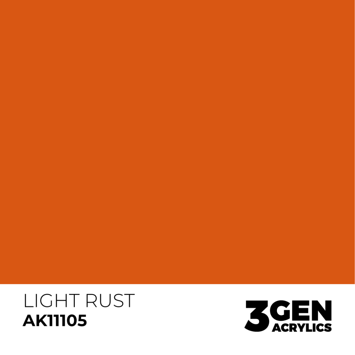 AK Interactive 3G Acrylic Paint: Light Rust - Standard