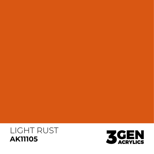 AK Interactive 3G Acrylic Paint: Light Rust - Standard