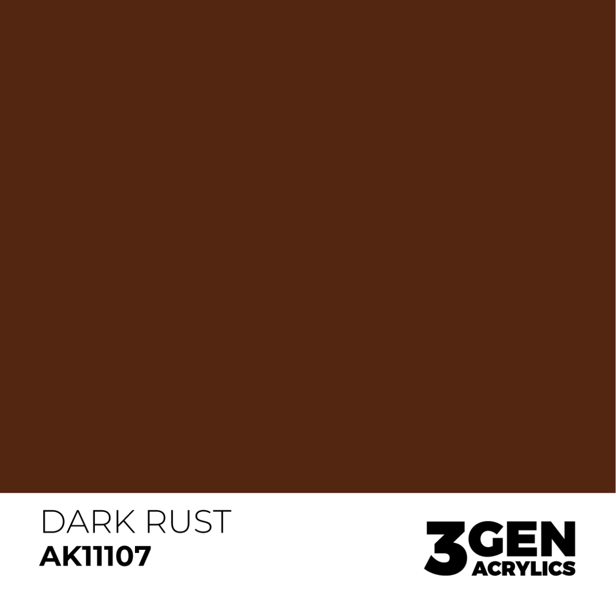 AK Interactive 3G Acrylic Paint: Dark Rust - Standard
