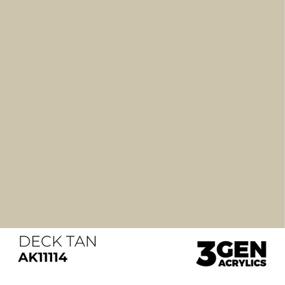 AK Interactive 3G Acrylic Paint: Deck Tan - Standard