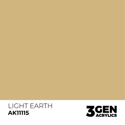 AK Interactive 3G Acrylic Paint: Light Earth - Standard
