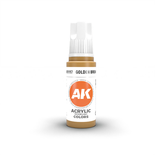 AK Interactive 3G Acrylic Paint: Golden Brown - Standard