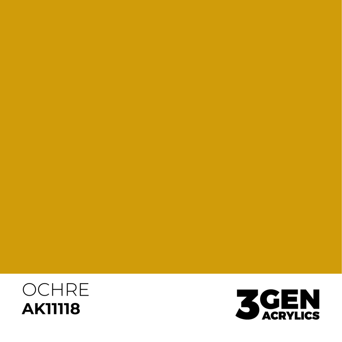 AK Interactive 3G Acrylic Paint: Ochre - Standard