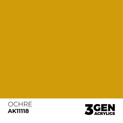 AK Interactive 3G Acrylic Paint: Ochre - Standard