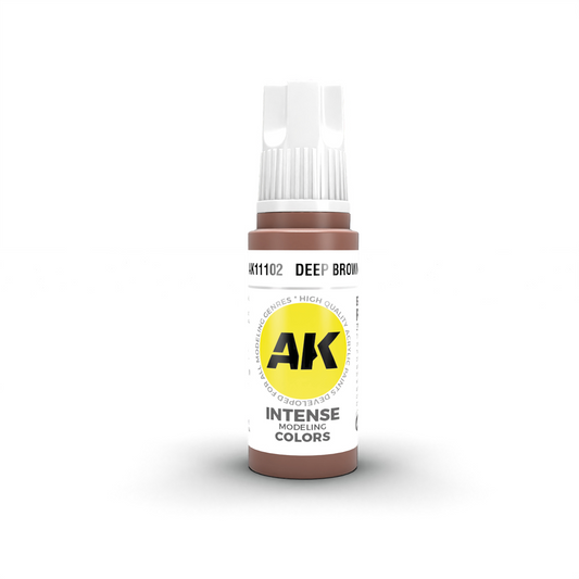 AK Interactive 3G Acrylic Paint: Deep Brown - Intense