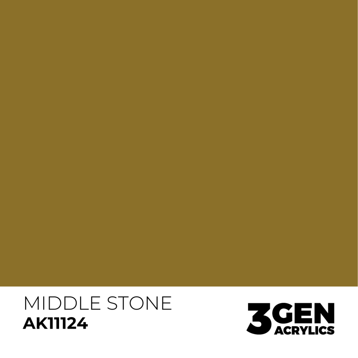 AK Interactive 3G Acrylic Paint: Middle Stone - Standard