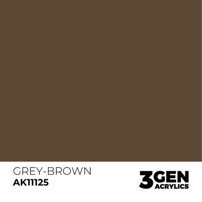 AK Interactive 3G Acrylic Paint: Grey Brown - Standard