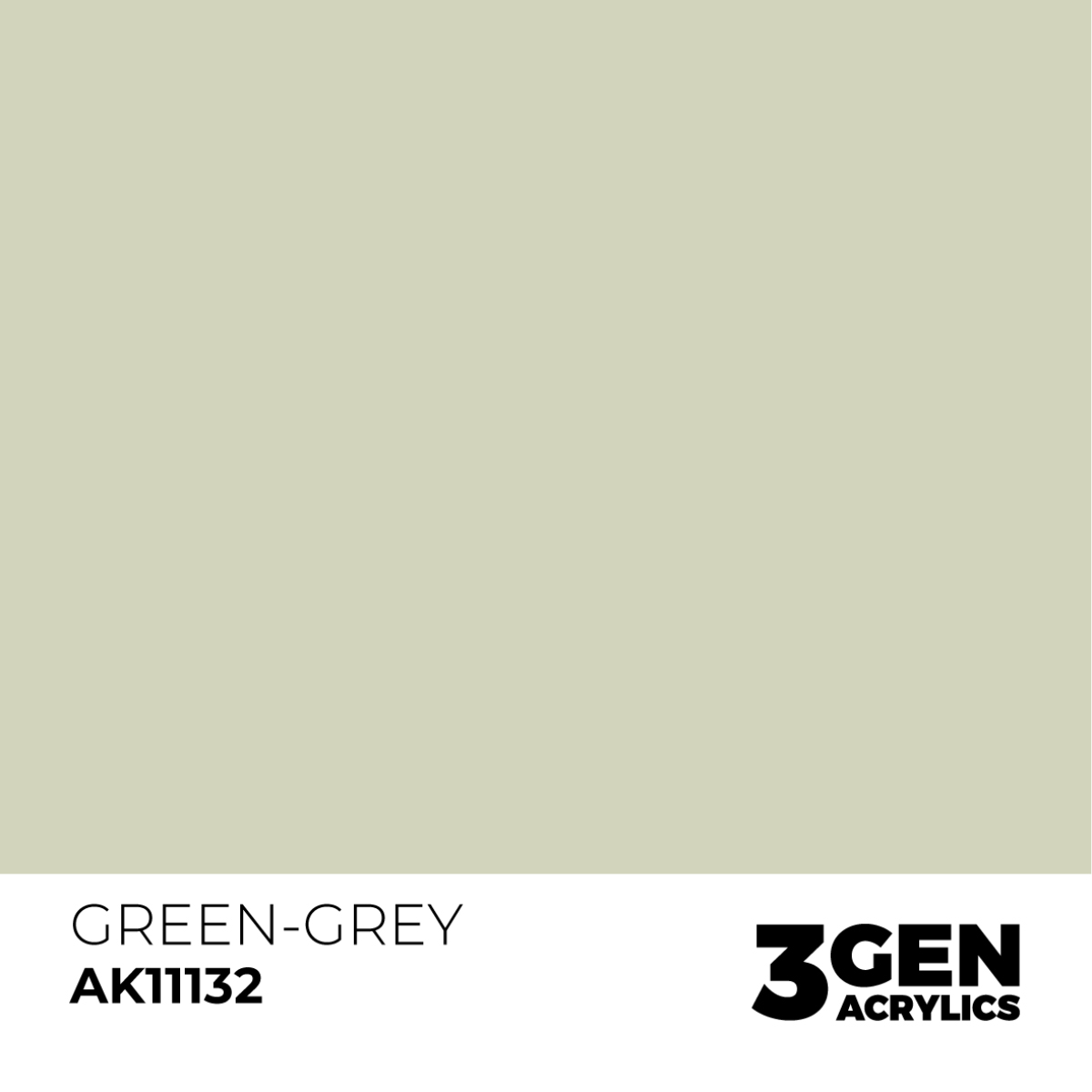 AK Interactive 3G Acrylic Paint: Green Grey - Standard