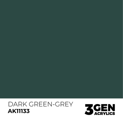 AK Interactive 3G Acrylic Paint: Dark Green Grey - Standard