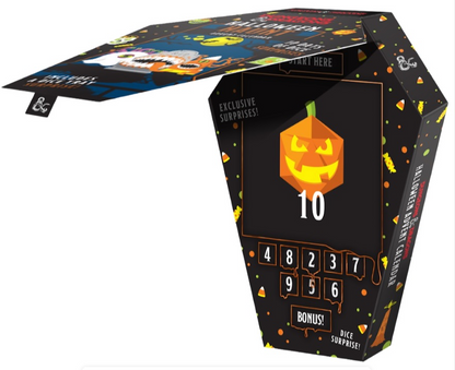 Advent Dice Calendar: Dungeons & Dragons Halloween Haunt