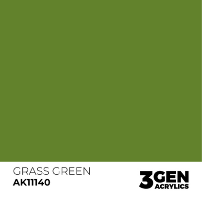 AK Interactive 3G Acrylic Paint: Grass Green – Standard
