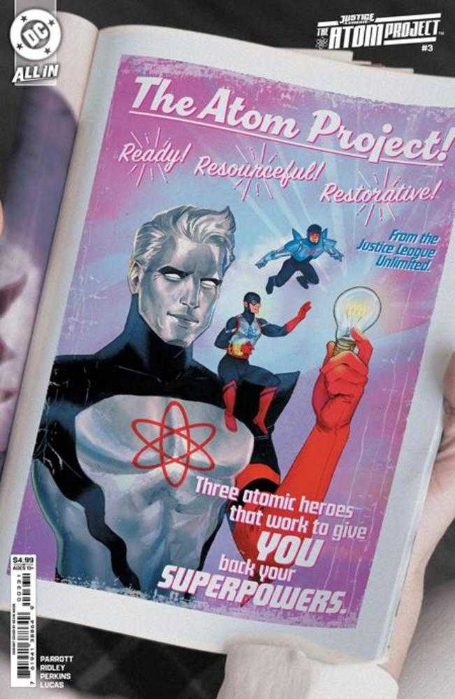 Justice League The Atom Project Mini Series Bundle #1