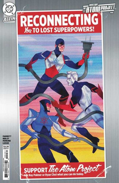 Justice League The Atom Project Mini Series Bundle #1