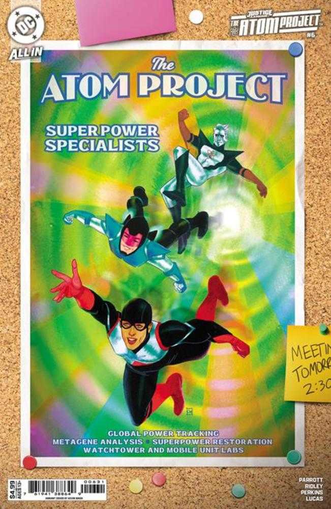 Justice League The Atom Project Mini Series Bundle #1