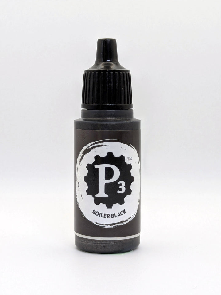 P3 Paint: Boiler Black (Metallic) (18ml) (N223) - 2025 Edition