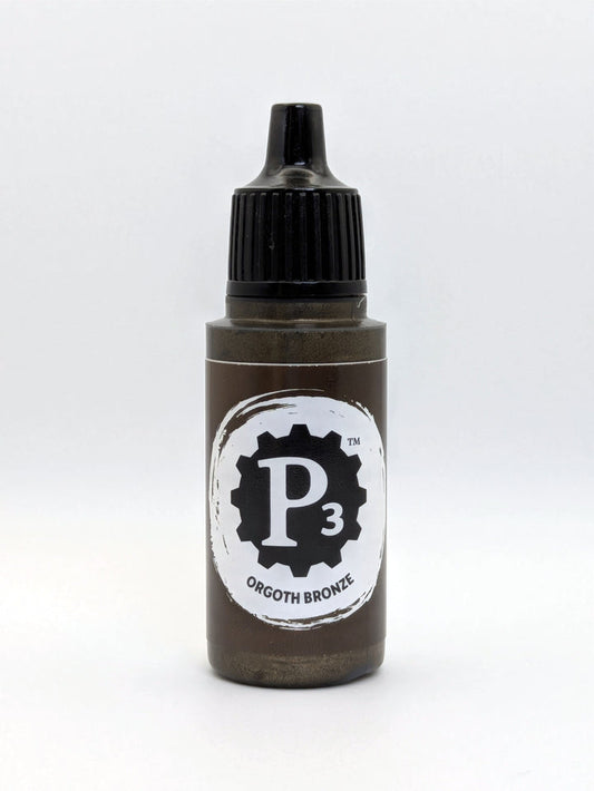 P3 Paint: Orgoth Bronze (Metallic) (18ml) (N230) - 2025 Edition